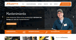 Desktop Screenshot of corporacionsandoval.com