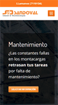 Mobile Screenshot of corporacionsandoval.com